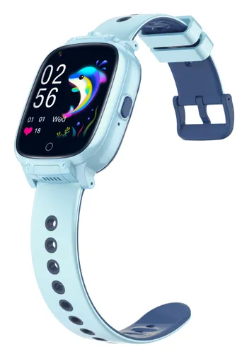 Smartwatch Garett Kids Twin 4G 56mm GPS LTE синий