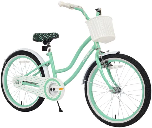 Rower dziecięcy INDIANA Pretty 20 cali dla dziewczynki Miętowy