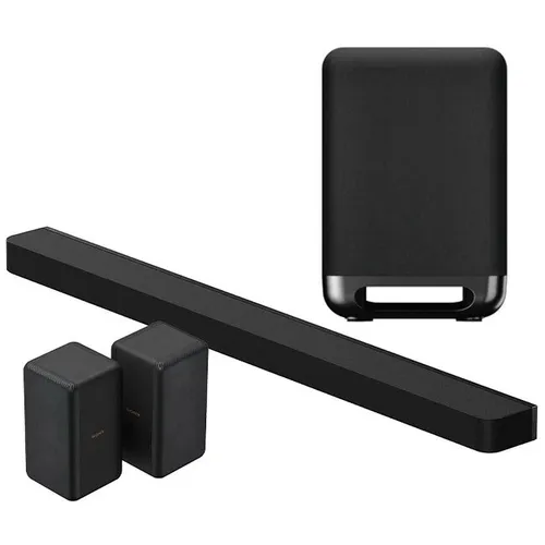 Soundbar SONY Theatre Bar 9 HT-A9000 + Subwoofer SONY SASW5.CEL + Kolumny głośnikowe SONY SA-RS3S (2 szt.)