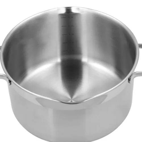 Garnek ze stali nierdzewnej z pokrywką SSW COMFORT 6,1 l