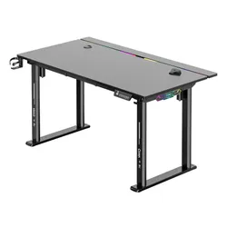 Biurko gamingowe COBRA Electra S CRF1421ELBKRGB Czarny