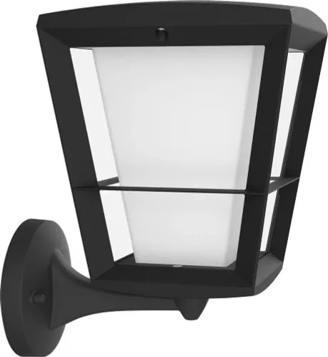 Kinkiet zewnętrzny Philips Econic Hue Outdoor Wall Light Black 17439/30/P7