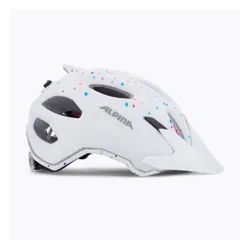 Kask rowerowy dziecięcy Alpina Carapax white