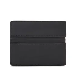 Мужской кошелек Calvin Klein Rubberized Bifold 5cc с монетой K50K510922 CK Black BAX