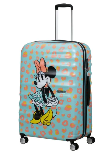 Walizka duża American Tourister Wavebreaker Disney - Minnie pastel dot