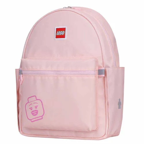 Tribini Joy rucsac mare LEGO Casual-emoji / roz pastel