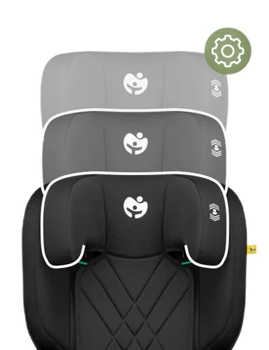 Fotelik samochodowy TULANO Joy 45 I-Size 100-150 cm (15-36 kg) Czarny