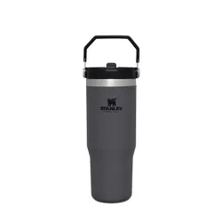 Kubek termiczny Stanley IceFlow Flip Straw Tumbler 0,89 l - charcoal