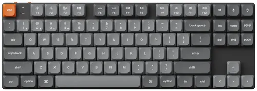 Klawiatura KEYCHRON K1 Max QMK/VIA Wireless Custom Mechanical Gateron Red 2.0 Low Profile Switch