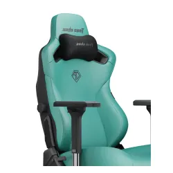 Fotel Anda Seat Kaiser 3 XL Gamingowy do 200kg Skóra ECO Zielony