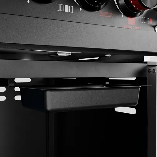 Grill gazowy KOLER Krone S2 Black 21.6 kW 74 x 46 cm