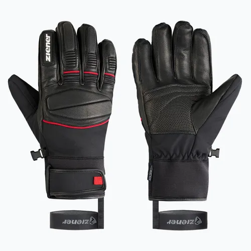 Rękawice narciarskie męskie ZIENER Gomin-Z AS black/red