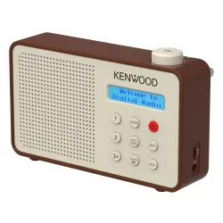 Radioodbiornik Kenwood CR-M25DAB-T Radio FM, DAB+ Bluetooth Brązowy