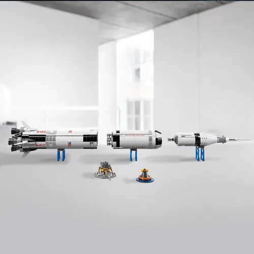 Конструктор Lego Ideas ракета NASA Apollo Saturn V (92176)