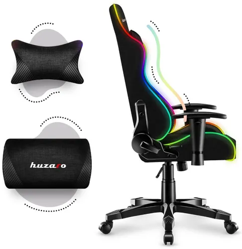 Fotel HUZARO Ranger 6.0 RGB Czarny