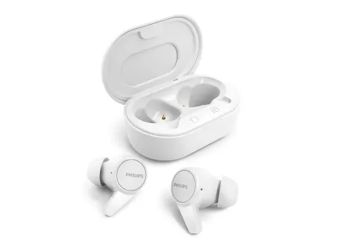 Słuchawki bezprzewodowe Philips TAT1207WT/00 Dokanałowe Bluetooth 5.2 Biały