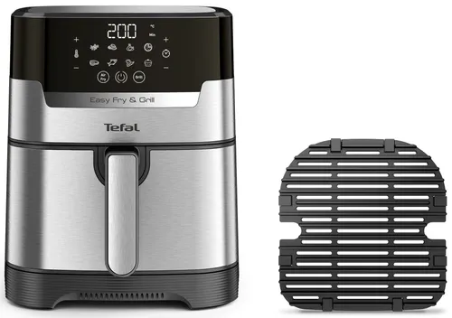 Air Fryer Frytkownica beztłuszczowa TEFAL Easy Fry&Grill Deluxe EY505D15 4.2l z rusztem do grilla