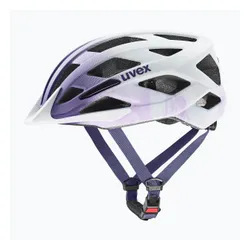 Kask rowerowy dziecięcy UVEX Air Wing 2 CC lilac/white matt