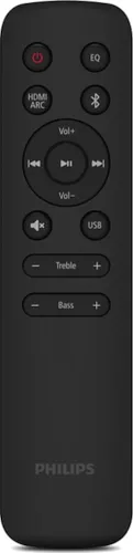 Soundbar PHILIPS TAB4000/10 Czarny 2.0-kanałowy, HDMI ARC