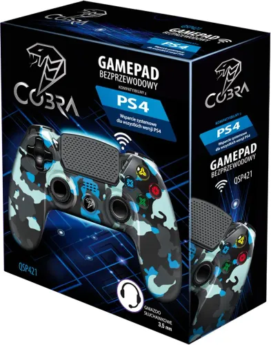 Pad Cobra QSP421 do PS4 Bezprzewodowy