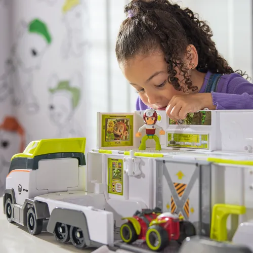 Pojazd SPIN MASTER Psi Patrol Ciężarówka Patrolowiec Jungle Patroller + figurka 6072465 20151114