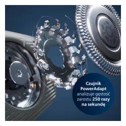 Golarka PHILIPS Seria 6000 SkinIQ S6830/95 Na mokro i sucho