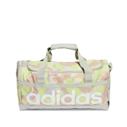 Adidas Linear Graphic Duffel Bag (Mic) Ij5638 Multco / Wonsil / Alb