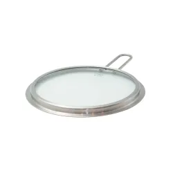 EVA TRIO 20 cm - pokrywka szklana ze stali nierdzewnej