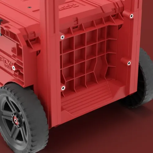 Skrzynka narzędziowa QBRICK System PRO Cart 2.0 Plus Drawer 2 Red Ultra HD Custom