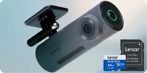 Wideorejestrator 70MAI M310 + karta pamięci 64GB