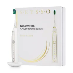 Szczoteczka soniczna SEYSSO Gold White Special Collection