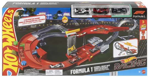 Tor Hot Wheels Racing Formuła 1 Mega Ósemka JMC90