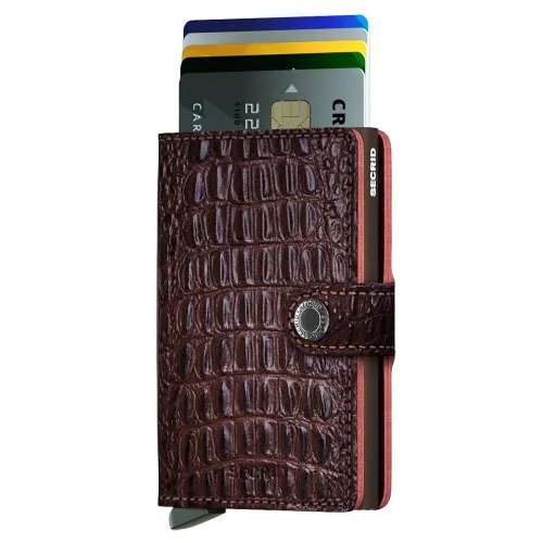 Cüzdan Miniwallet Secrid Nile-brown