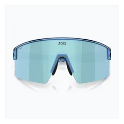 Okulary przeciwsłoneczne Bliz P004 transparent blue/smoke ice blue multi
