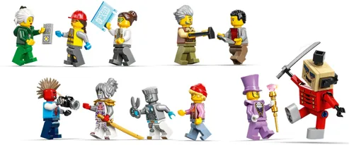 LEGO 71837 NINJAGO Warsztaty w mieście NINJAGO