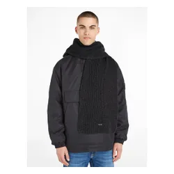 Calvin Klein Tati lână tricot eșarfă K50k510995 gri închis BAX