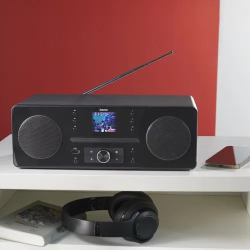 Радиоприемник Hama DIR1570CBT FM-радио DAB + интернет Bluetooth черный