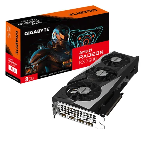 Karta graficzna Gigabyte Radeon RX 7600 GAMING OC 8GB GDDR6 128bit FSR