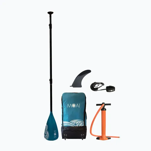 Многоместная доска SUP MOAI 12'4" синяя