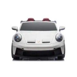 Samochód Na Akumulator Dla 2 Dzieci Porsche 911 Gt3 24V Eva LED 2 Silniki
