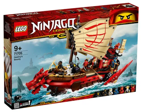 Конструктор Lego 71705 Ninjago - Летающий корабль Мастера Ву