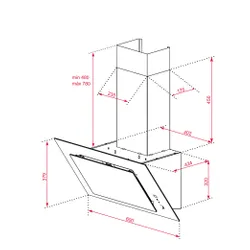 Okap Teka DVT 68660 TBS WH Biały