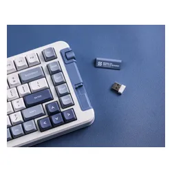 Klawiatura MCHOSE X75-2A Biało-niebieski