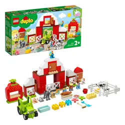 Конструктор Lego Duplo сарай, трактор и домашний скот (10952)