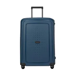 Средний чемодан Samsonite S'Cure Eco-темно-синий