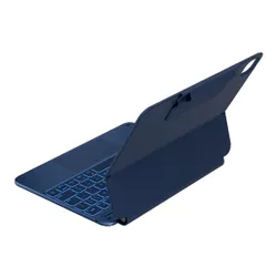 Etui na iPad Air / iPad Pro TYPECASE Edge Błękitny pacyfik Klawiatura