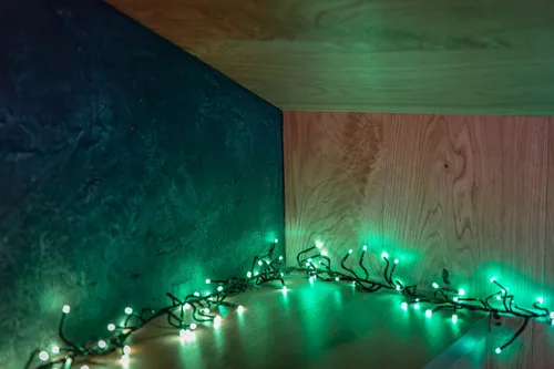 Twinkly Inteligentne lampki dekoracyjne Cluster 400 LED RGB 6 m kiść, girlanda, sterowane aplikacją