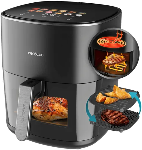 Air Fryer Frytkownica beztłuszczowa CECOTEC CecoFry&Grill Duoheat 6500 6.5l z podwójną grzałką
