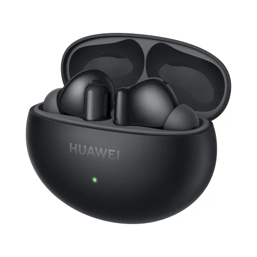 Słuchawki bezprzewodowe Huawei FreeBuds 6i ANC z etui ładującym Dokanałowe Bluetooth 5.3 Czarny