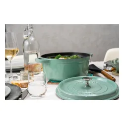 STAUB La Cocotte 6,7 l - garnek żeliwny z pokrywką